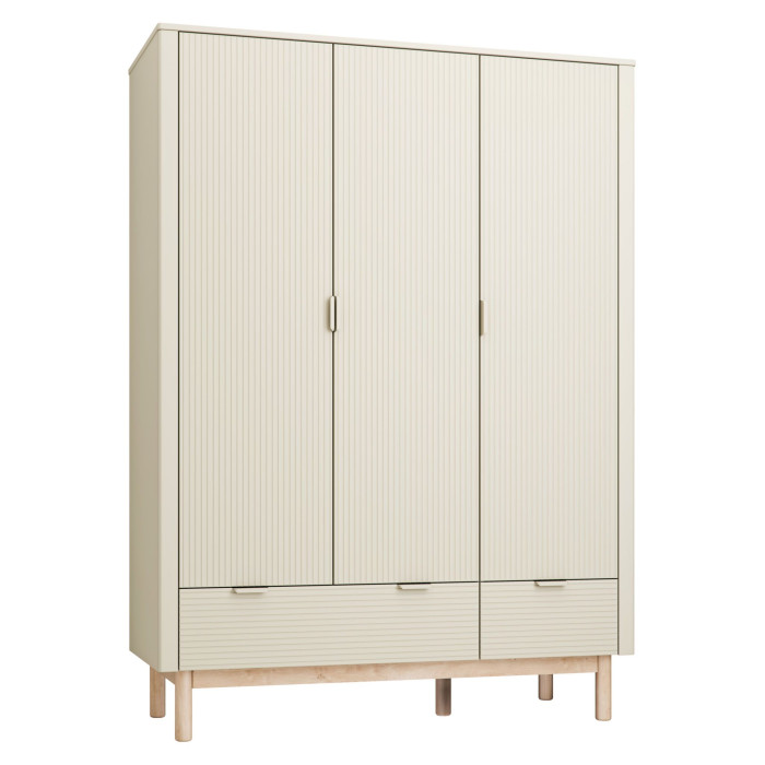 Armario de ropa con 3 puertas (Colección Stripe)